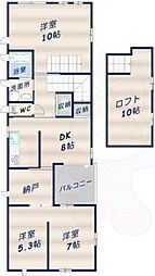 奈良市東寺林町貸家