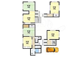 奈良市登美ヶ丘６丁目の一戸建て