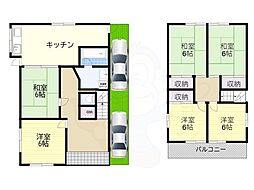 奈良市四条大路南町の一戸建て