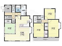奈良市富雄川西1丁目の一戸建て