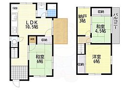 奈良市六条西３丁目の一戸建て