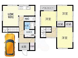 生駒市俵口町の一戸建て