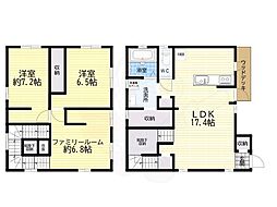 木津川市城山台６丁目の一戸建て