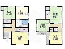 奈良市法蓮町の一戸建て
