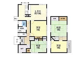 奈良市富雄泉ヶ丘の一戸建て