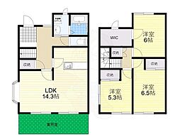 奈良市右京３丁目の一戸建て
