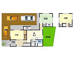 生駒郡平群町西宮１丁目の一戸建て