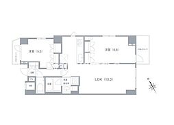 オープンレジデンシア六本木美術館前 3F