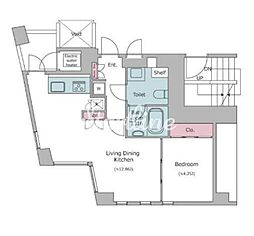 レジディアタワー乃木坂 304