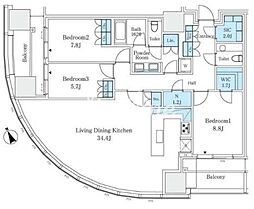 麻布台ヒルズ レジデンスB 2813