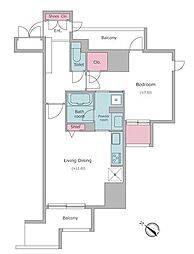 レジディア中延 1405