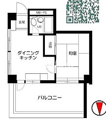 ヴェラハイツ赤坂 404