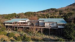 松崎町石部　４００平米超の海が望める、山の家