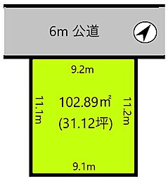 春日部市大枝　売地