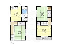 枚方市東香里元町の一戸建て