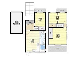 枚方市尊延寺5丁目の一戸建て