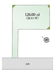 大倉山9分 大倉山3丁目売地×建築条件なし
