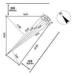 川西市清和台東1丁目　建築条件無土地