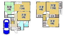 川西市鼓が滝3丁目4の1　中古一戸建