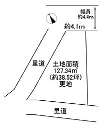 川西市東畦野2丁目　1号地　建築条件無土地