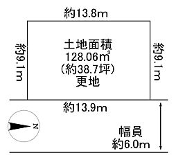 川西市清和台東2丁目　33号地　建築条件無土地