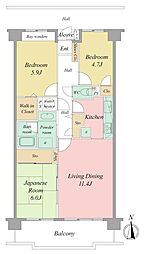 ブライトタウン西伝寺 412