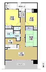 ディーグラフォート磐田　12階