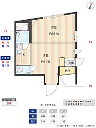 ルクール市ヶ谷払方町(旧ARK HOUSE 市ヶ谷払方町) 102