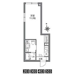 アザレア王子本町 503