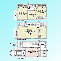 さいたま市浦和区元町　3号棟