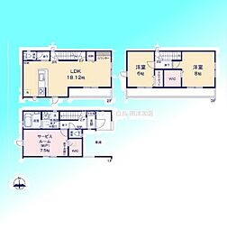 川口市中青木5期　1号棟　全4棟