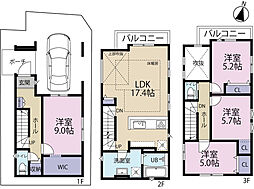 川口市芝52期　1号棟　全5棟