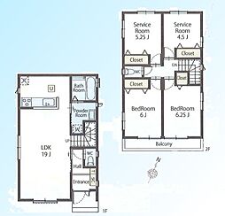 川口市榛松3丁目　D号棟(全2棟)