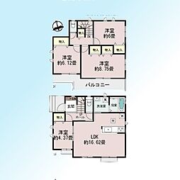 川口安行原3期　全3棟　1号棟