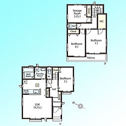 川口市安行小山　H号棟