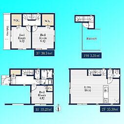 さいたま市浦和区常盤311　1区画　全2区画 1号棟