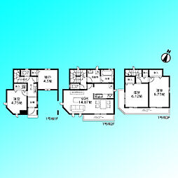 さいたま市桜区西堀 第1期 1号棟 全2棟 2号棟