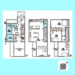 さいたま市南区白幡2期　全4棟 1号棟