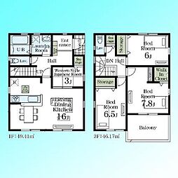 川口市榛松4期　全1棟
