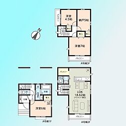 川口市戸塚東4丁目　全2棟 A号棟