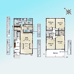 川口市弥平3丁目　1号棟