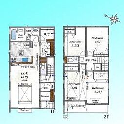 川口市戸塚鋏町　　全2棟 2号棟