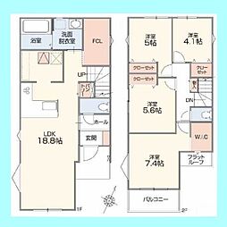 さいたま市緑区三室1期　全3区画 2号棟
