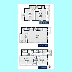 さいたま市南区別所109　全3区画 1号棟