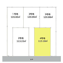 川口市八幡木2丁目　全5棟 4号地
