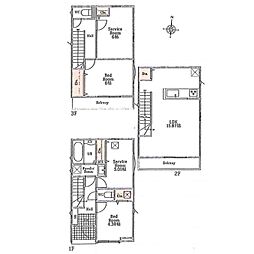 さいたま市中央区下落合1期　全9棟 I号棟