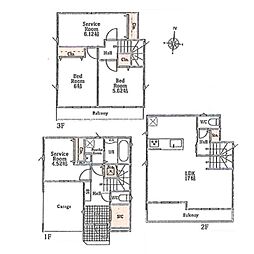 さいたま市中央区下落合1期　全9棟 D号棟