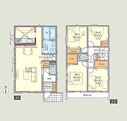 川口市鳩ケ谷本町2期　全2棟 2号棟