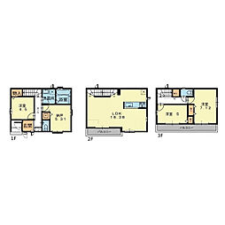 川口市坂下町3丁目　　全6棟 D号棟