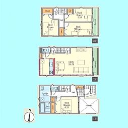 さいたま市浦和区上木崎2期 全3棟 2号棟
